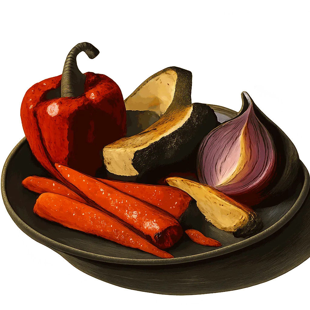 Roasted vegetables